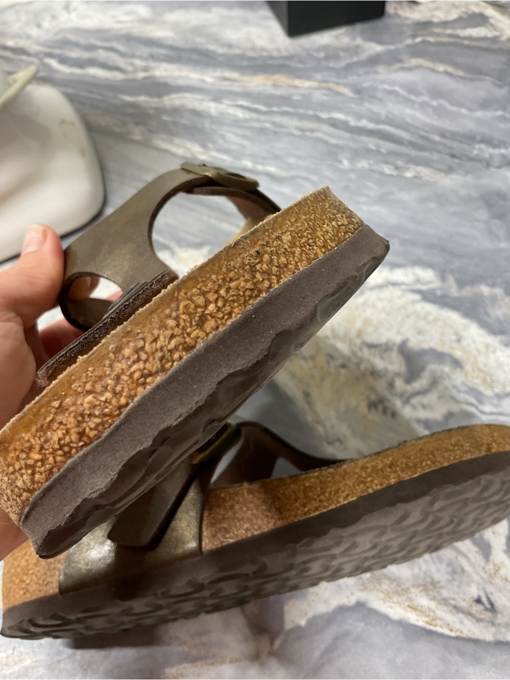 Birkenstock Women Shoes Gizeh T-strap Thong Sandals Flats Slip On Size 38 - Picture 11 of 16